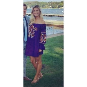 Free People Enchanted Garden Mini Dress